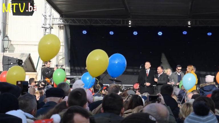 Grad Samobor točno u podne 31.12.2018. ušao u 2019. godinu