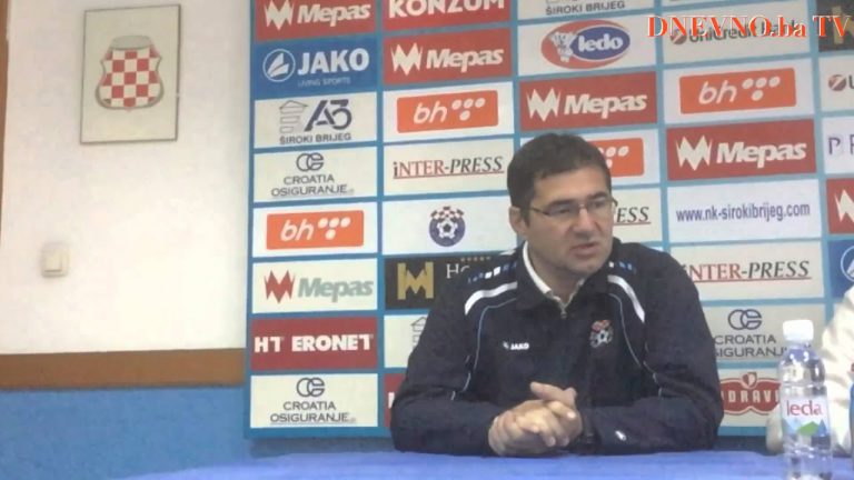 PRESS: Najava utakmice NK Široki Brijeg – FK Sloboda 25.09.2015.