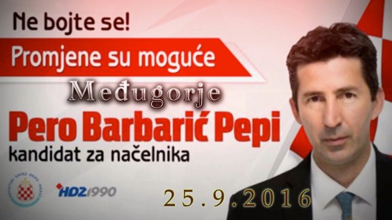 Ne bojte se! – Međugorje 25.9.2016.