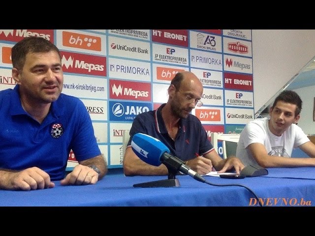 Press: NK Široki Brijeg uoči uzvrata sa FC Gabalom