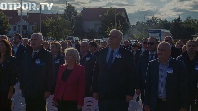 Predizborni koncert grupe “HDZ BiH” u Širokom Brijegu